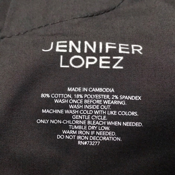 JL Bootcut Black tie jeans - Picture 2 of 4